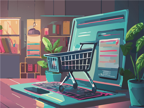 eCommerce Builds Page Illustration